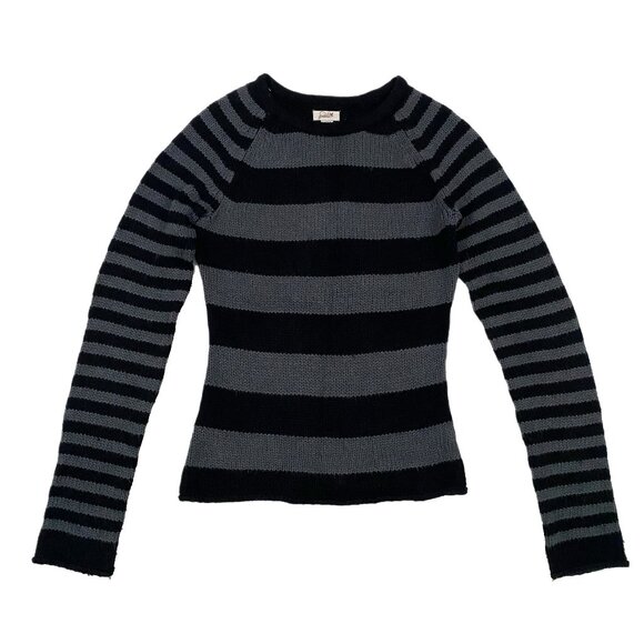 bella swan gray and black striped sweater - Picture 1 of 3